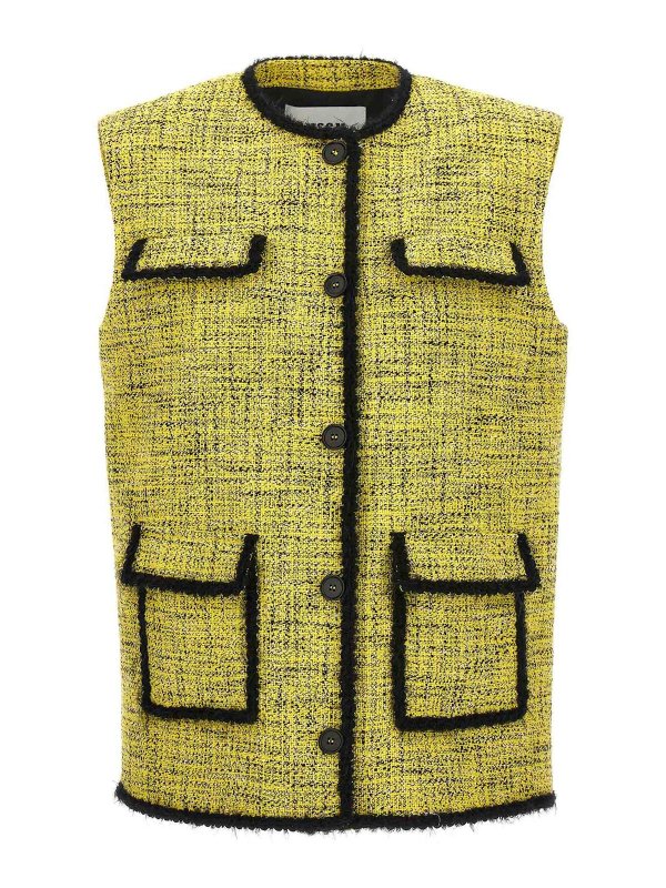 Bottone Per Gilet In Tweed