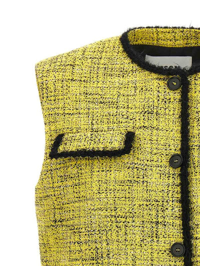 Bottone Per Gilet In Tweed