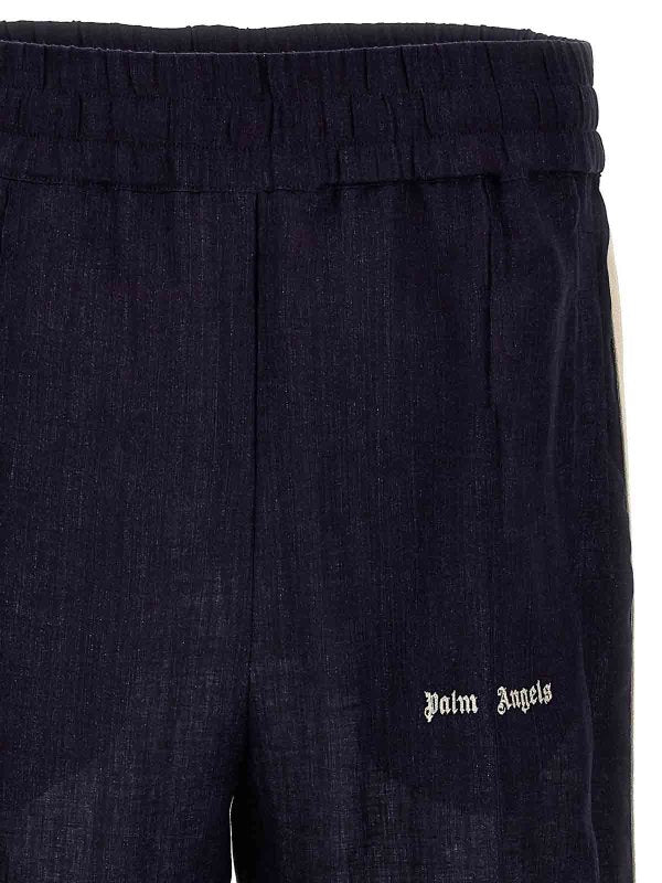 Pantaloni Con Dettagli A Righe