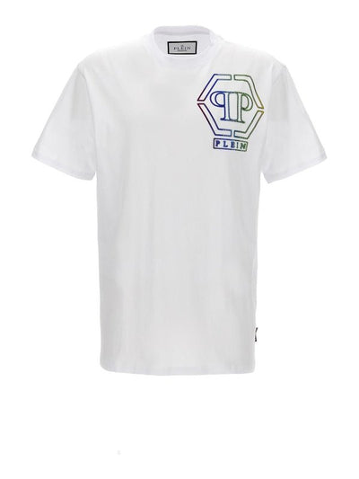 T-shirt Con Logo Strass