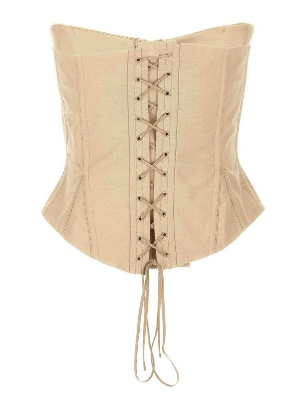 Top A Corsetto Sagomato