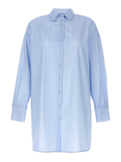 Camicia Con Stampa Monogramma