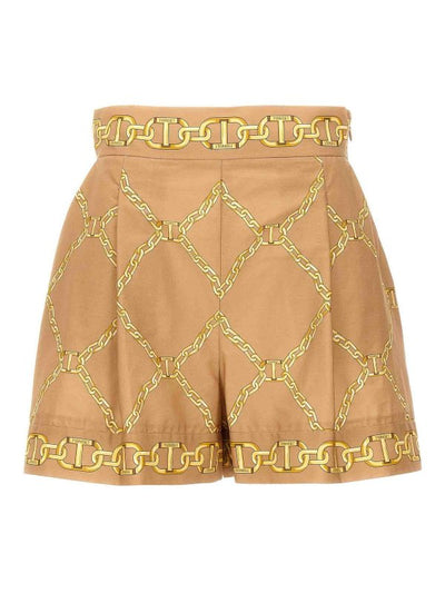 Shorts In Popeline Stampato