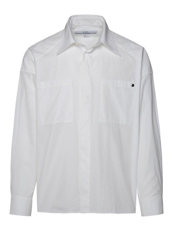 Camicia In Cotone Bianco