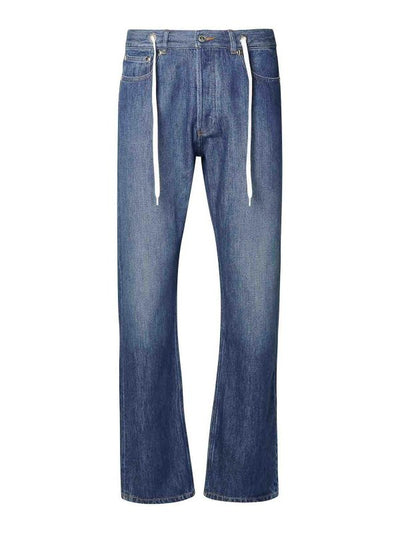 Jeans In Cotone Blu Sureau