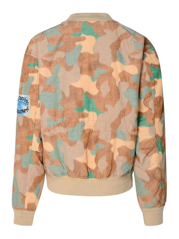 Bomber In Misto Cotone Multicolor