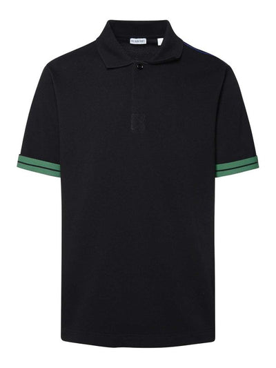 Polo In Cotone Nero