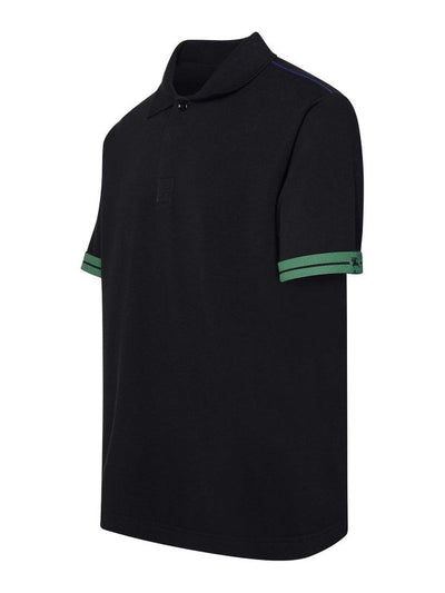 Polo In Cotone Nero