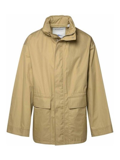 Parka In Cotone Beige