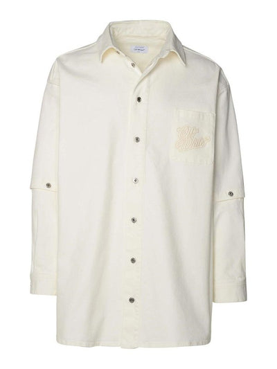 Camicia In Cotone Bianco