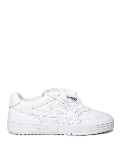 Sneaker In Pelle Bianca