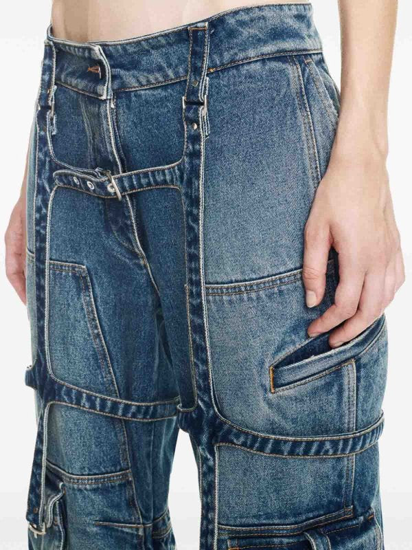 Jeans In Denim Cargo