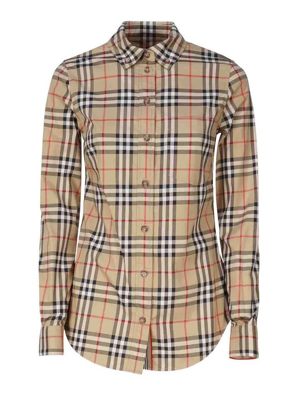 Camicia Con Fantasia Vintage Check