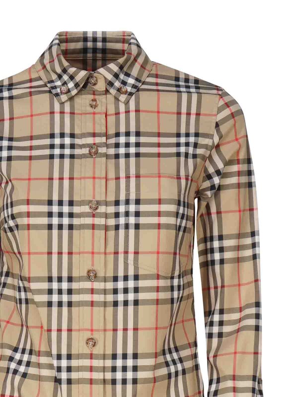 Camicia Con Fantasia Vintage Check