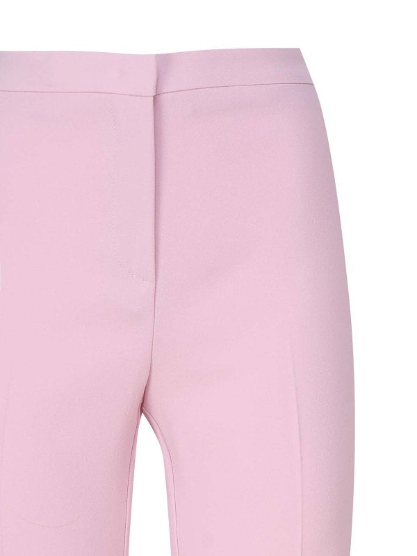 Pantaloni A Zampa Elasticizzati