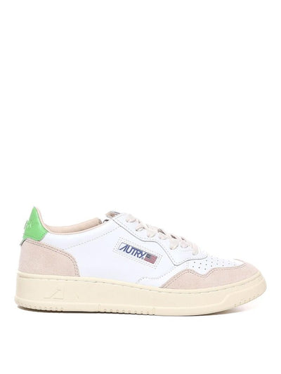 Sneaker Medalist Basse In Pelle E Camoscio