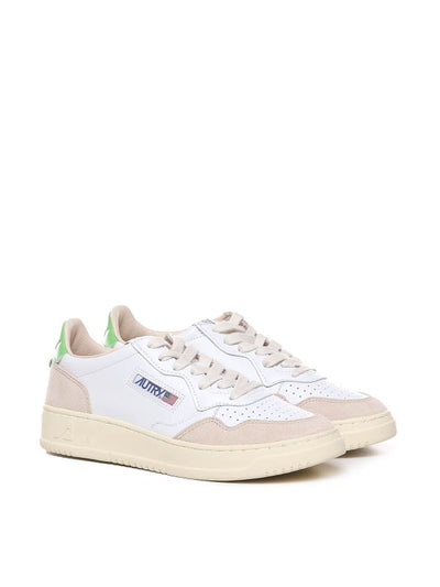 Sneaker Medalist Basse In Pelle E Camoscio