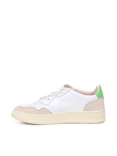 Sneaker Medalist Basse In Pelle E Camoscio