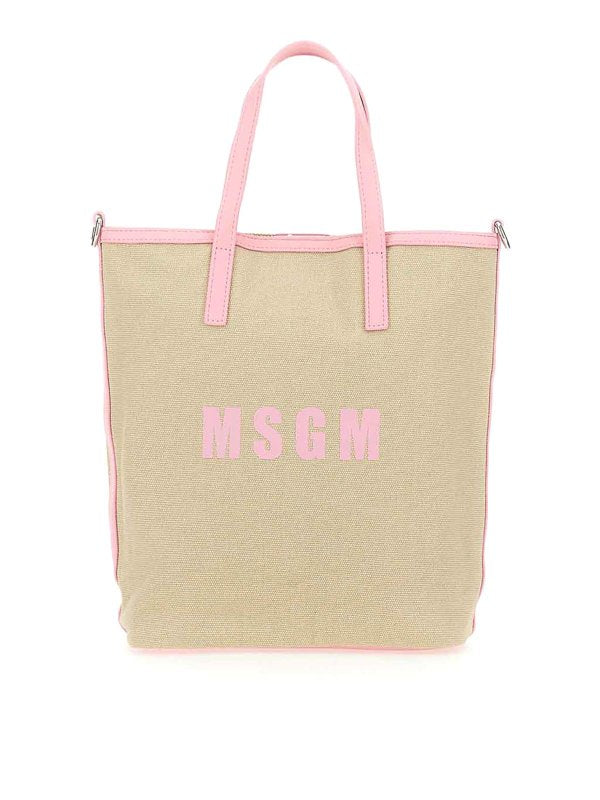 Borsa Tote Con Logo