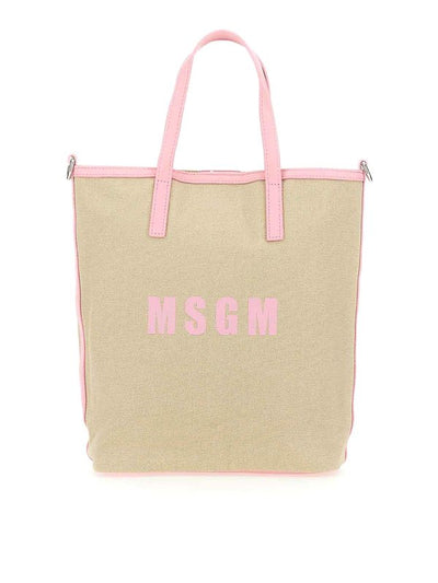 Borsa Tote Con Logo