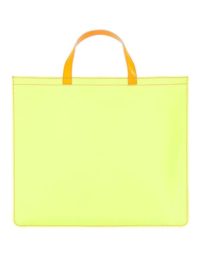 Borsa Tote In Pelle Super Fluo