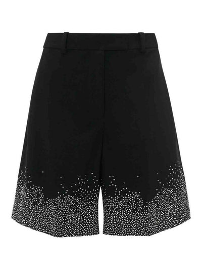 Shorts Sartoriali Impreziositi Da Cristalli