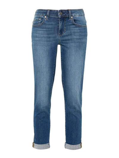 Jeans Con Dettaglio Strass
