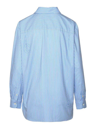 Camicia In Cotone Celeste