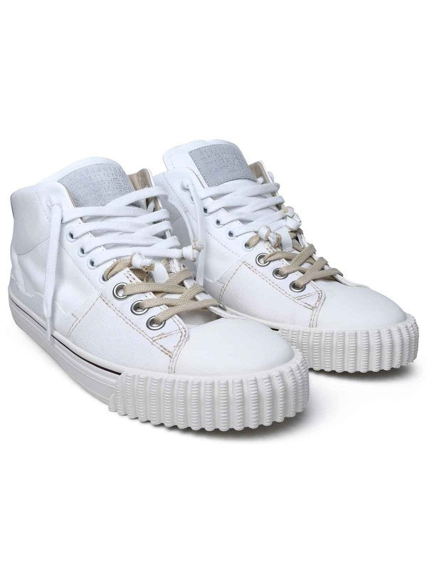 Sneaker In Misto Pelle