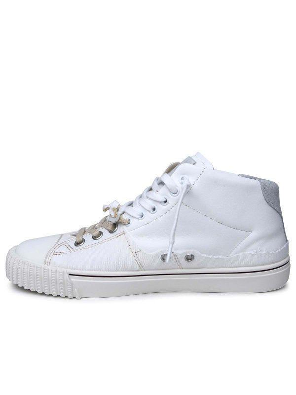 Sneaker In Misto Pelle