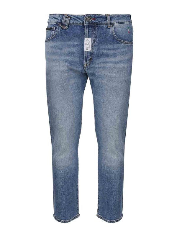 Jeans Skinny A Vita Media