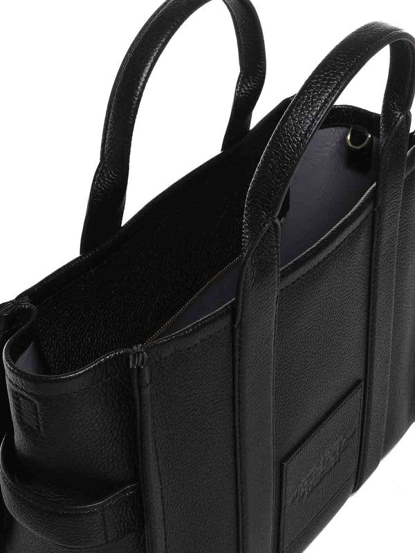 Borsa Tote Media In Pelle