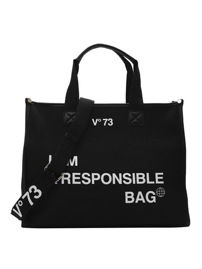 Borsa Tote In Cotone Responsability