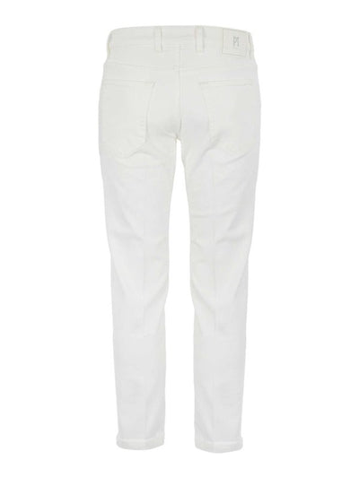 Jeans Reggae 5 Tasche In Denim Bianco
