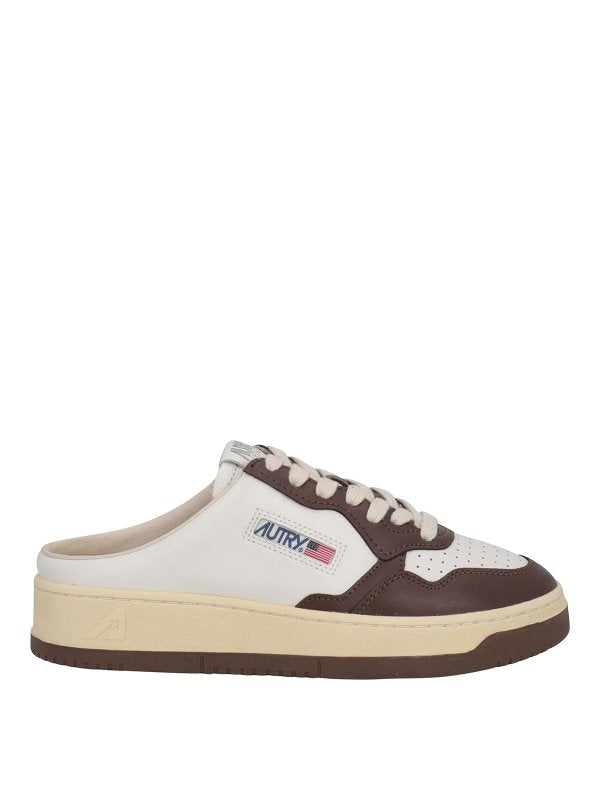 Sneakers Basse In Pelle