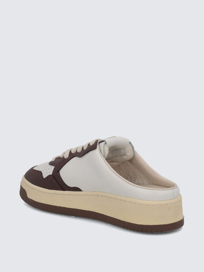 Sneakers Basse In Pelle