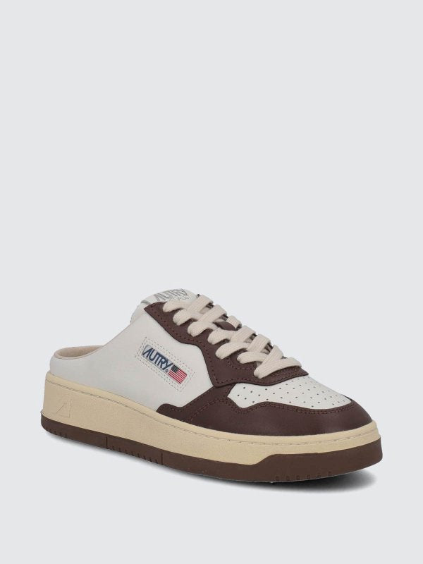 Sneakers Basse In Pelle