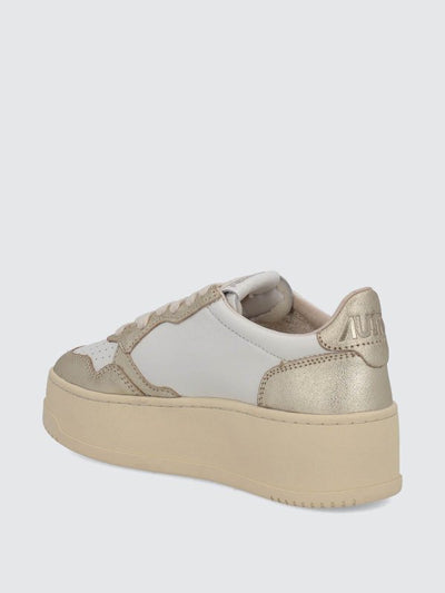 Sneakers Medalist Platform In Pelle