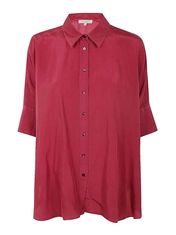 Camicia Oversize A Maniche Corte Bassano