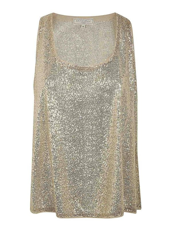 Top Cecil Con Paillettes