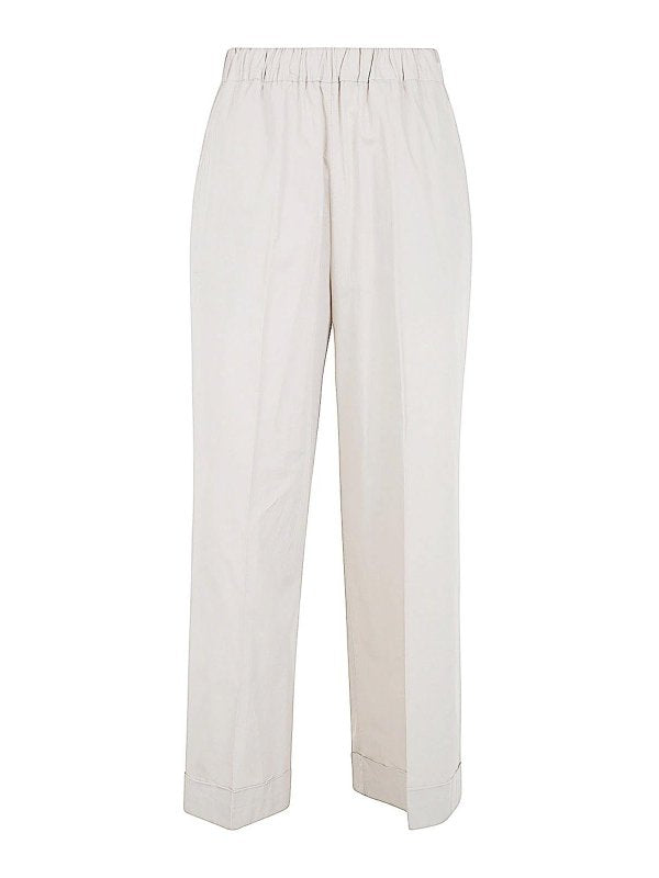 Pantaloni Larghi Cropped Olivia