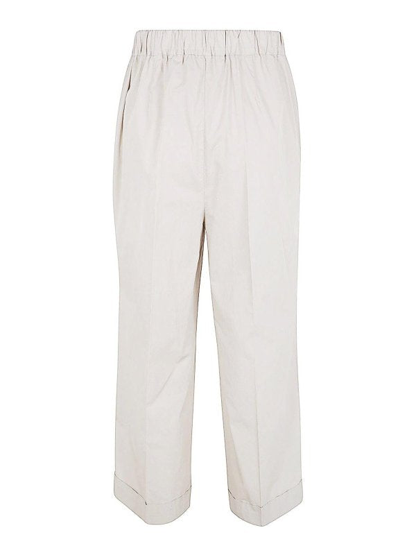 Pantaloni Larghi Cropped Olivia