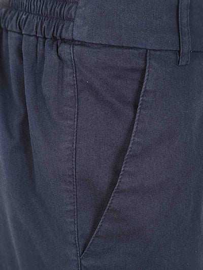 Pantaloni Hugo A Gamba Dritta Con Risvolto