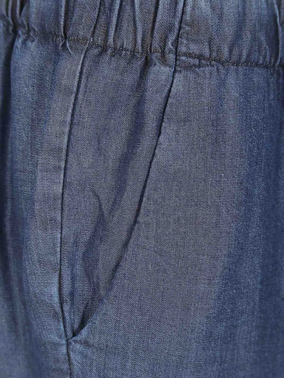 Pantaloni George A Gamba Dritta Con Risvolto