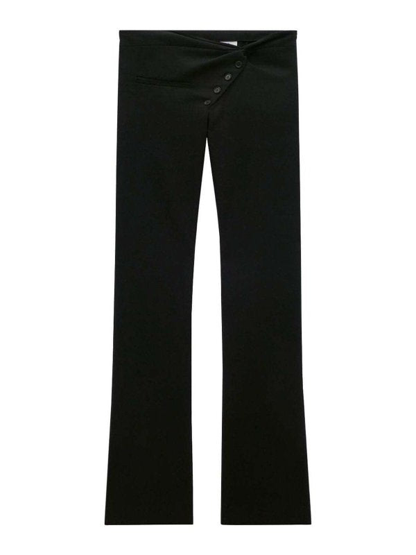 Pantaloni In Lana Sartoriali Twist