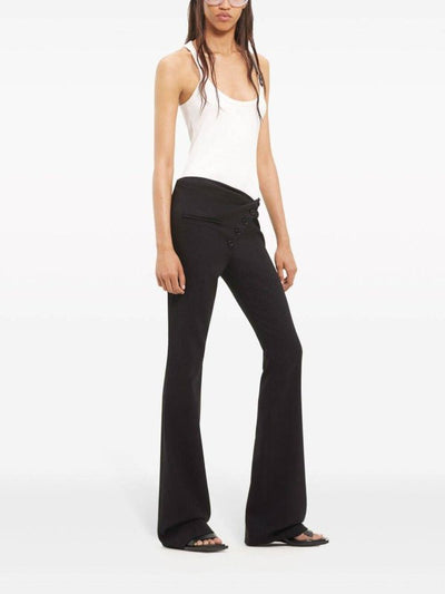 Pantaloni In Lana Sartoriali Twist