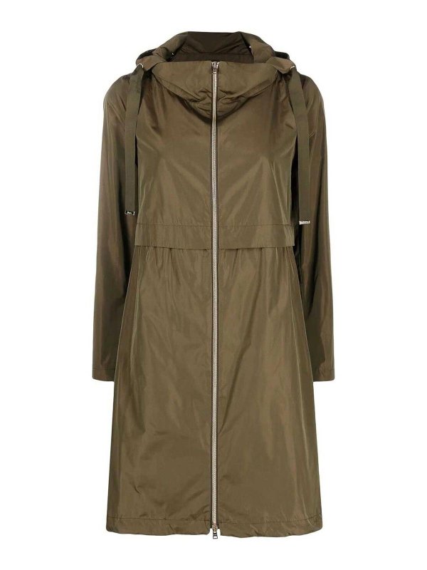 Parka In Taffett Tecnico