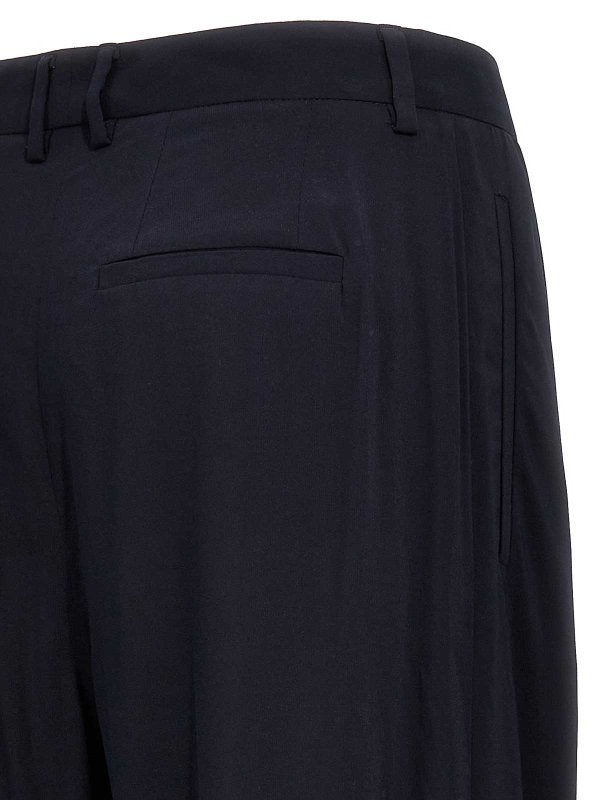 Pantaloni Con Piega Sul Davanti