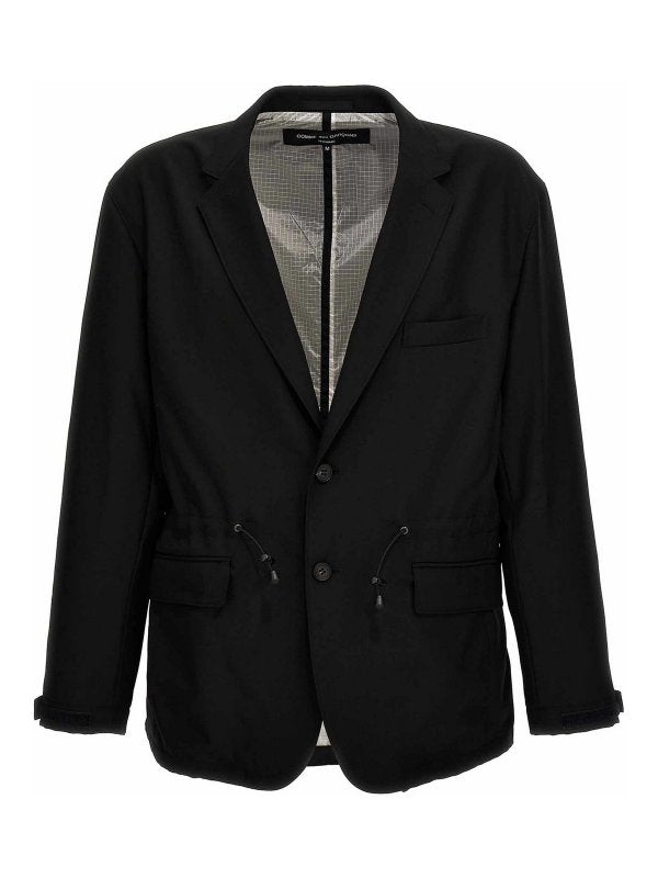 Blazer Monopetto Con Coulisse