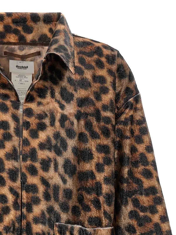 Blazer Motivo Leopardato